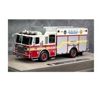 YLQERZ Scale Die-Cast Metal 1:50 For Fire Department 2015 Manhattan No. 44 Disposal Vehicle Fire Truck Model Suitable For Display Collection For Vehicles Fans