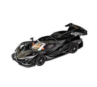 YLQERZ Scale Die-Cast Metal 1:64 For Apollo Helios IE Resin Car Model For Adult Decoration Collection Hobby White For Vehicles Fans(Black)
