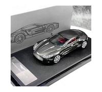 YLQERZ Scale Die-Cast Metal 1:64 For Aston Martin ONE-77 Supercar White Alloy Vehicle Party Suitable For Adult Collection Model Car For Vehicles Fans(Grey)