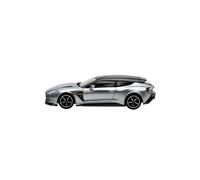 YLQERZ Scale Die-Cast Metal 1:64 For Aston Martin Vanquish Zagato Crockpot Alloy Car Model Silver Ornament For Vehicles Fans(Silver)