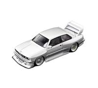 YLQERZ Scale Die-Cast Metal 1:64 For BMW E30 Modified Wide Body White Resin Car Model Adult Collection Ornaments For Vehicles Fans