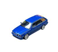 YLQERZ Scale Die-Cast Metal 1:64 For BMW E34 Station Wagon With Open Cover Alloy Car Model Metal Casting Toy Collection Ornaments For Vehicles Fans(Blue)