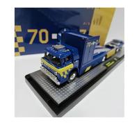 YLQERZ Scale Die-Cast Metal 1/64 For Boss 429 Ford C-950 1970 Mustang Alloy Model Cars Vintage Collection Static Decoration For Vehicles Fans