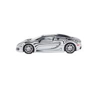 YLQERZ Scale Die-Cast Metal 1:64 For Bugatti Ceramic Dragon Tail Fin Liftable Alloy Car Model Static Decoration Collection For Vehicles Fans(Black)