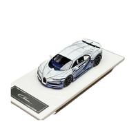 YLQERZ Scale Die-Cast Metal 1:64 For Bugatti Chiron Ceramic Dragon Resin Car Model Static Collection Ornaments For Vehicles Fans(Blue 1)