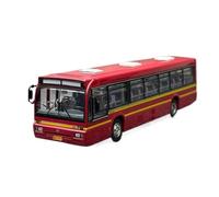 YLQERZ Scale Die-Cast Metal 1:64 For Dandong Huanghai DD6121HS Bus 919 City Bus Home Decoration Model Car Collection Display For Vehicles Fans(Red)