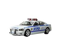 YLQERZ Scale Die-Cast Metal 1:64 For Dodge Charger NYPD 2008 Alloy Car Model Metal Toys Decoration Hobby Collection Ornament For Vehicles Fans