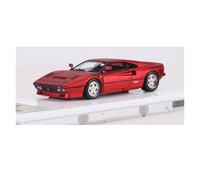 YLQERZ Scale Die-Cast Metal 1:64 For Ferrari 288GTO Resin Car Model Collection Static Ornaments Small Scale Decorations For Vehicles Fans(Red)