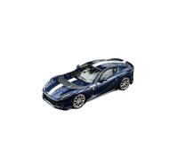 YLQERZ Scale Die-Cast Metal 1:64 For Ferrari 812C Competitizone Blue Prancing Horse Alloy Real Car Model Collection For Vehicles Fans