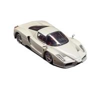 YLQERZ Scale Die-Cast Metal 1/64 For Ferrari Alloy Car Collectible Model Scale Metal Classic Vehicle Souvenir Display Hobby For Vehicles Fans(White)