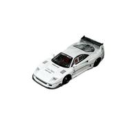 YLQERZ Scale Die-Cast Metal 1:64 For Ferrari F40 LBWK Wide Body Modified Sports Car Alloy Car Model Ornaments For Vehicles Fans(White)