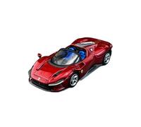 YLQERZ Scale Die-Cast Metal 1 64 For Ferrari Prancing Horse Daytona SP3 Rosso Red Alloy Scale Collection Shelf Decoration Car Model For Vehicles Fans