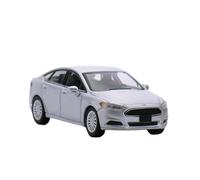 YLQERZ Scale Die-Cast Metal 1/64 For Ford Mondeo Fusion Silver Alloy Sports Car Model Static Display Collectible Toy For Vehicles Fans