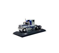 YLQERZ Scale Die-Cast Metal 1/64 For GMC GENERAL 1980 Alloy Tractor Model Black Desktop Truck Figurine Decoration Home Car Office For Vehicles Fans(Blue)