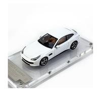 YLQERZ Scale Die-Cast Metal 1:64 For GTC4 Lusso Red Wagon Open Cover Version Simulation Alloy Car Model Ornaments Decorative Hobby Collection For Vehicles Fans(White)