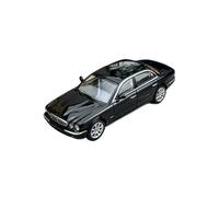 YLQERZ Scale Die-Cast Metal 1:64 For Jaguar XJ6 X350 Black Display Hobby Alloy Car Model Ornaments For Vehicles Fans(Black)