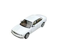 YLQERZ Scale Die-Cast Metal 1:64 For Jaguar XJ6 X350 Black Display Hobby Alloy Car Model Ornaments For Vehicles Fans(White)