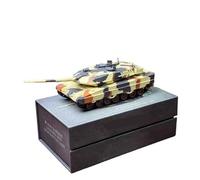 YLQERZ Scale Die-Cast Metal 1:64 For Leopard 2A6 Alloy Military Armored Vehicle Model Adult Ornaments Collection Static Decoration For Vehicles Fans