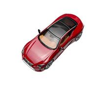 YLQERZ Scale Die-Cast Metal 1:64 For Lexus LC500 2018 Lexus Red Alloy Die-cast Scene Decoration Car Model Collection For Vehicles Fans