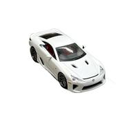 YLQERZ Scale Die-Cast Metal 1:64 For Lexus LFA Pearlescent White Simulation Alloy Car Model Ornaments Adult Collection For Display For Vehicles Fans