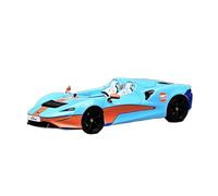 YLQERZ Scale Die-Cast Metal 1/64 For McLaren Elva Convertible Sports Car Small Scale Diecast Car Model Gulf Paint Series For Vehicles Fans(Blue 1)