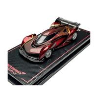 YLQERZ Scale Die-Cast Metal 1:64 For McLaren Solus GT Metallic Wine Red Alloy Car Model Collection Display Souvenir Ornaments For Vehicles Fans