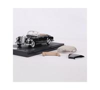 YLQERZ Scale Die-Cast Metal 1:64 For Mercedes Benz 300D 1959 Classic Car Model Collection Miniature Ornaments For Vehicles Fans(Black)
