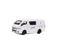 YLQERZ Scale Die-Cast Metal 1:64 For Mercedes-Benz Sprinter Hiace Assault Car Die-cast Collectible Model For Car Enthusiasts For Vehicles Fans(White 2)
