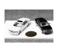 YLQERZ Scale Die-Cast Metal 1:64 For Mercedes-Benz W140 Lexus LS400 Alloy Car Model Exhibition Version Double Car Set For Vehicles Fans