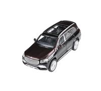 YLQERZ Scale Die-Cast Metal 1/64 For Mercedes-Maybach GLS Alloy Car Model Wine Red Classic Adult Souvenir For Vehicles Fans