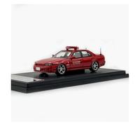 YLQERZ Scale Die-Cast Metal 1:64 For Nissan ER34 SKYLINE 25GT Alloy Car Model Display Stand Ornaments Collection For Vehicles Fans(Red)