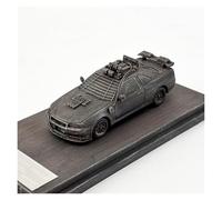 YLQERZ Scale Die-Cast Metal 1:64 For Nissan GTR-Mad Max R34 Doomsday Wasteland Style Alloy Car Creative Ornaments Model For Vehicles Fans(Style 2)