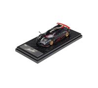 YLQERZ Scale Die-Cast Metal 1:64 For Pagani Imola Black Supercar Collectible Alloy Car Model Front Decoration For Vehicles Fans