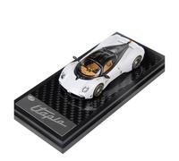 YLQERZ Scale Die-Cast Metal 1:64 For Pagani Utopia White Metal Cast Toy Small Scale Alloy Car Model Static Home Decoration For Vehicles Fans(White)