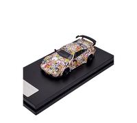 YLQERZ Scale Die-Cast Metal 1:64 For Porsche RWB 964 Sunflower Alloy Car Static Display Collectible Decoration Hobby For Vehicles Fans