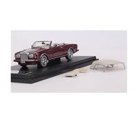 YLQERZ Scale Die-Cast Metal 1:64 For Rolls-Royce Corniche IV Convertible Classic Car Alloy Simulation Car Model For Vehicles Fans(Red 2)