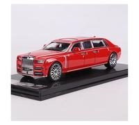 YLQERZ Scale Die-Cast Metal 1 64 For Rolls-Royce Phantom VII 8th Generation Extended Edition Alloy Car Model Red For Vehicles Fans(Red)