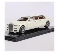 YLQERZ Scale Die-Cast Metal 1 64 For Rolls-Royce Phantom VII 8th Generation Extended Edition Alloy Car Model Red For Vehicles Fans(White)
