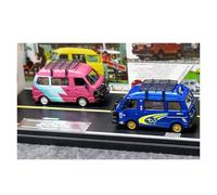 YLQERZ Scale Die-Cast Metal 1/64 For Sambar 550 Van High Roof Resin Car Model Set Collectible Ornaments For Vehicles Fans