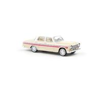 YLQERZ Scale Die-Cast Metal 1/64 For SH760A Minivan Off-white Miniature Scale Extremely Detailed Die-cast Replica Collector Car Model For Vehicles Fans