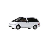 YLQERZ Scale Die-Cast Metal 1:64 For Toyota Previa Previa 1st Generation Bullet Alloy Car Model Collection Display Hobby For Vehicles Fans(White)