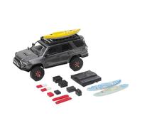 YLQERZ Scale Die-Cast Metal 1:64 For Toyota Speedmaster Off-road Heavy Modified Version Alloy Car Model With Accessories For Vehicles Fans(Grey)