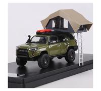 YLQERZ Scale Die-Cast Metal 1:64 For Toyota Speedmaster Off-road Light Modified Version Alloy Car Model With Accessories For Vehicles Fans(Green)
