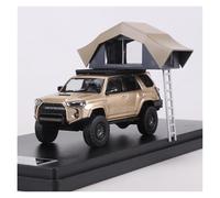 YLQERZ Scale Die-Cast Metal 1:64 For Toyota Speedmaster Off-road Light Modified Version Alloy Car Model With Accessories For Vehicles Fans(Gold)