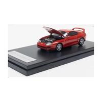 YLQERZ Scale Die-Cast Metal 1:64 For Toyota Subaru Supra A80 JZA80 Mk4 Front Open Car Model Adult Collection Decoration For Vehicles Fans(Red)