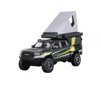 YLQERZ Scale Die-Cast Metal 1:64 For Toyota Tacoma Off-road Camping Version Alloy Car Model Collection Metal Casting Art Ornaments For Vehicles Fans(Green)