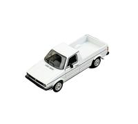 YLQERZ Scale Die-Cast Metal 1:64 For Volkswagen Caddy Alloy Car Model With Rear End Decoupling White Metal Toy Collection For Vehicles Fans