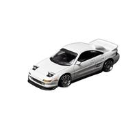 YLQERZ Scale Die-Cast Metal 1:64 Scale For Toyota MR2 SW20 Revision 4 Metal White Alloy Collectible Car Model With Flip-up Lights For Vehicles Fans