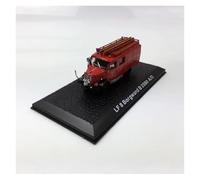 YLQERZ Scale Die-Cast Metal 1: 72 For LF 8 Borgward B 2500 A/O Fire Truck Alloy Model Ornament Souvenir Display Collection Hobby For Vehicles Fans