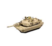YLQERZ Scale Die-Cast Metal 1/72 For M1A2 Tank Model TUSKII Military Ornaments Miniature Art Sand Table Decoration For Vehicles Fans(Style 2)
